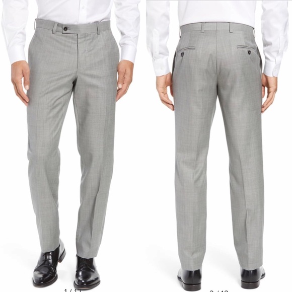 Ted Baker Other - Ted baker Jefferson Flat Front Wool Trousers 36/26